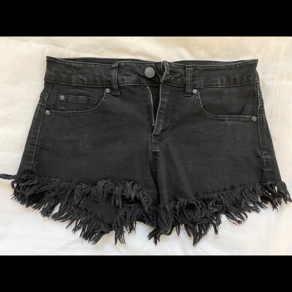 CP denim shorts
